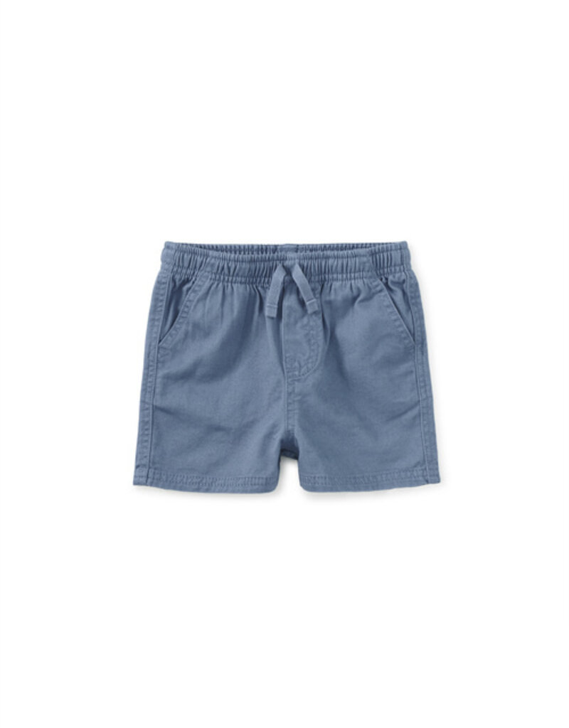 Tea Collection Baby Twill Sport Shorts Coronet Blue