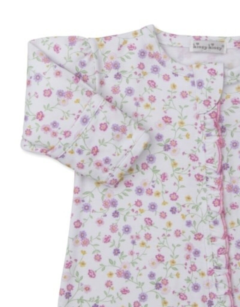 Kissy Kissy Autumn Gardens Footie w/Zip