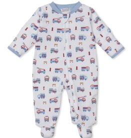Kissy Kissy Fight the Fire Footie w/Zip