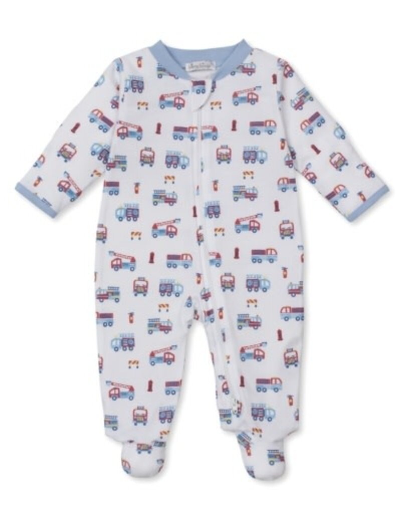 Kissy Kissy Fight the Fire Footie w/Zip