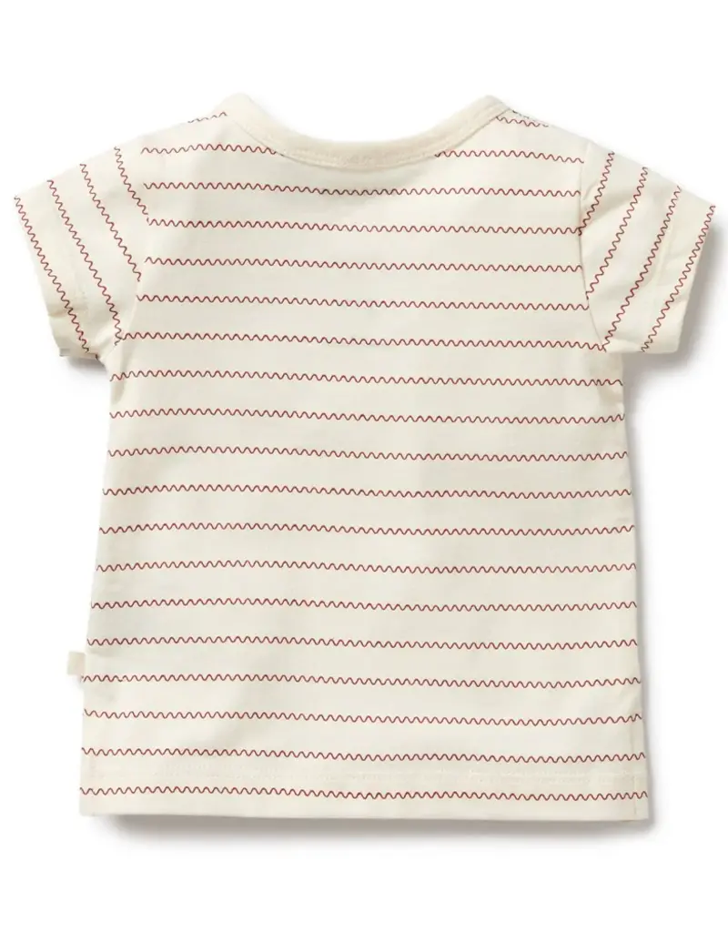 wilson + frenchy Squiggle Organic Tee