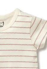 wilson + frenchy Squiggle Organic Tee