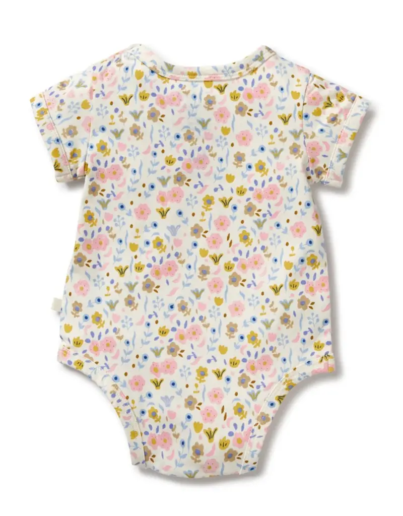 wilson + frenchy Ava Floral Organic Bodysuit