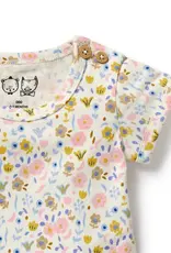 wilson + frenchy Ava Floral Organic Bodysuit