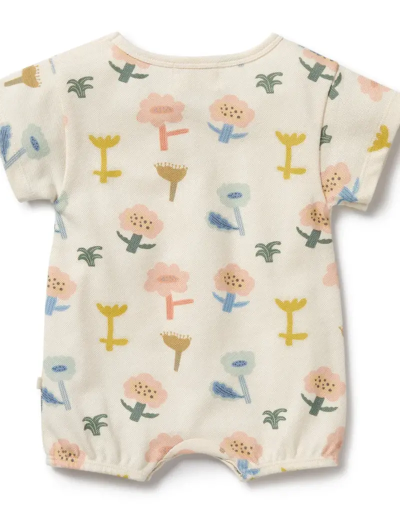 wilson + frenchy Cookie Cut Organic Growsuit