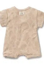 wilson + frenchy Pattern Play Organic Terry Growsuit