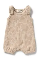 wilson + frenchy Pattern Play Organic Terry Playsuit Infant