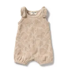 wilson + frenchy SALE Pattern Play Organic Terry Playsuit Infant