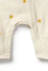 wilson + frenchy Sunshine Organic Crinkle Growsuit