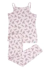 Sweet Bamboo Tank Pajama Cowhide Boots