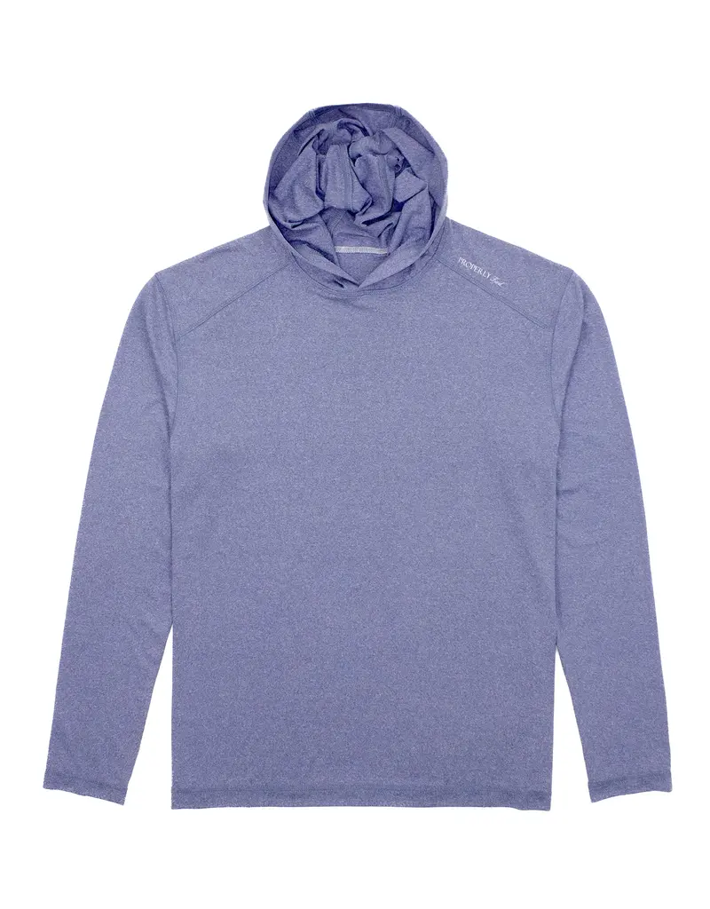 Properly Tied Finn Hoodie Navy Heather
