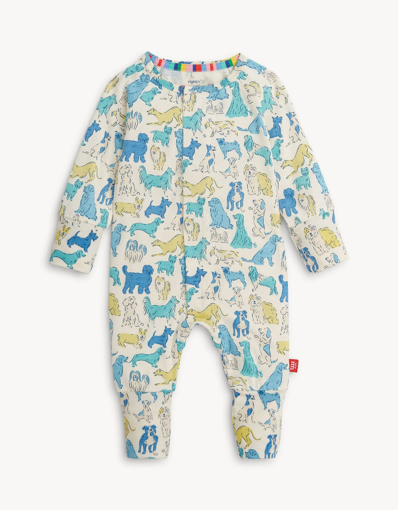 Magnetic Me BLUE IT'S A PAW-TY RF FOOTIE