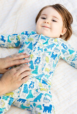 Magnetic Me BLUE IT'S A PAW-TY RF FOOTIE