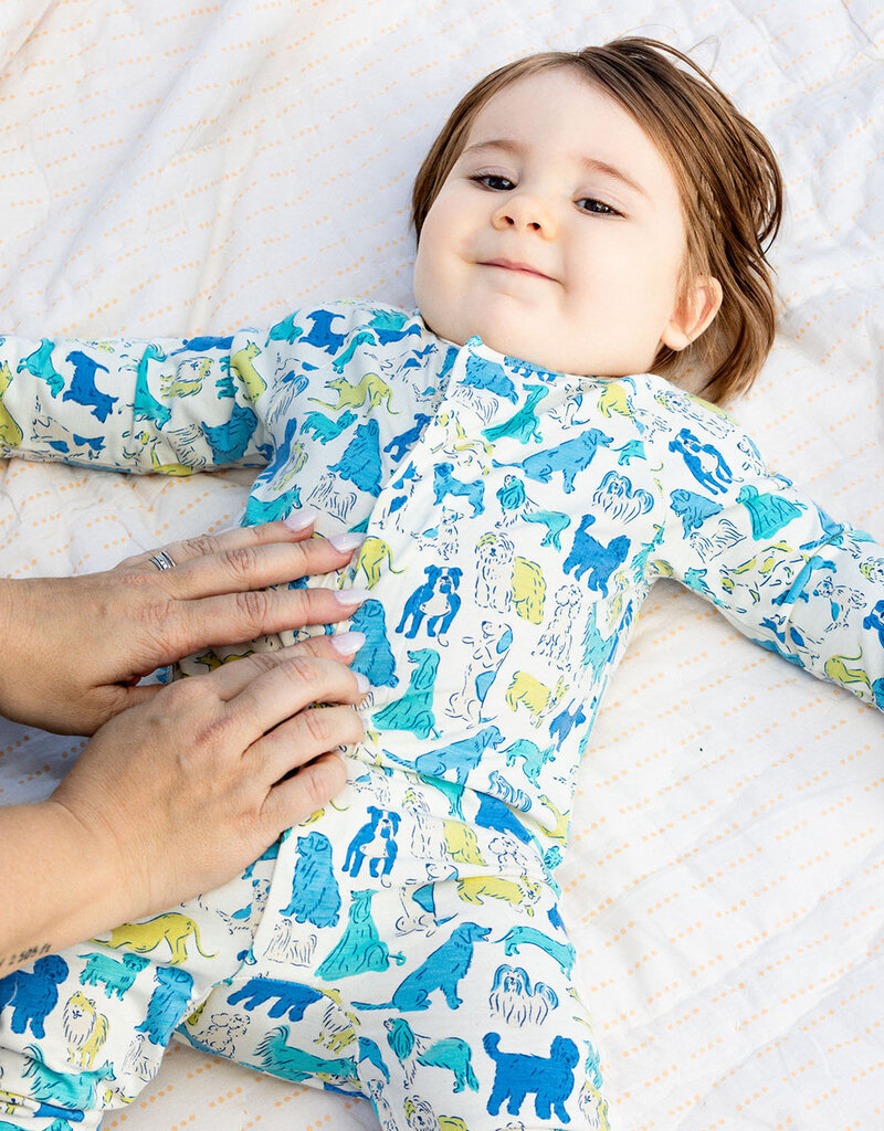 Magnetic Me BLUE IT'S A PAW-TY RF FOOTIE