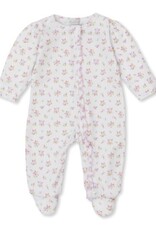 Kissy Kissy Rainbows Abloom Footie w/Zipper