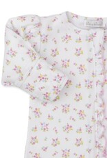 Kissy Kissy Rainbows Abloom Footie w/Zipper
