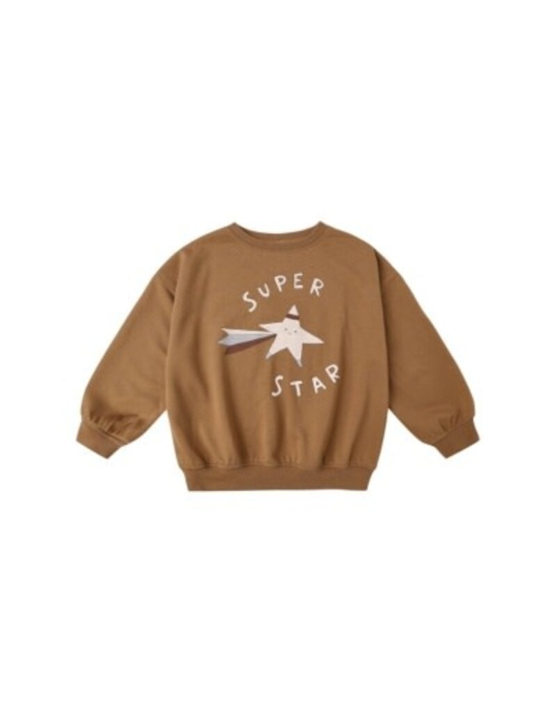 Rylee + Cru Inc. RELAXED SWEATSHIRT || SUPER STAR GOLDEN