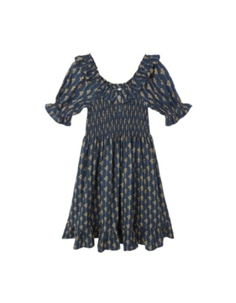 Rylee + Cru Inc. LEXI DRESS || VINTAGE BLOOM NAVY
