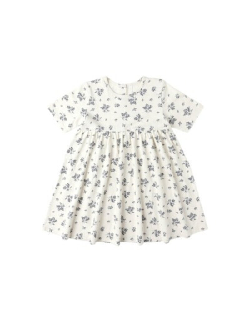 Rylee + Cru Inc. FINN DRESS || BLUE FLORAL NATURAL