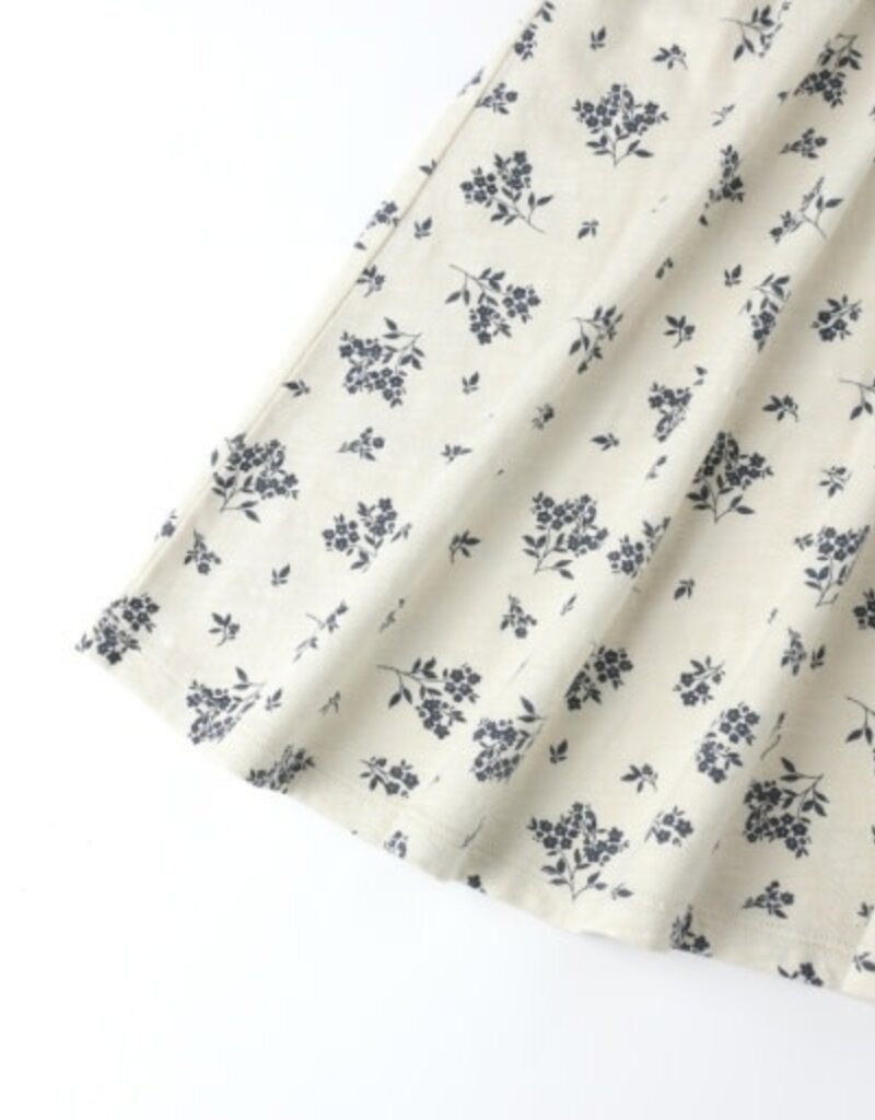 Rylee + Cru Inc. FINN DRESS || BLUE FLORAL NATURAL