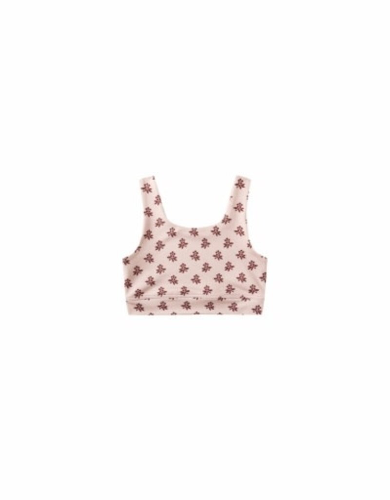 Rylee + Cru Inc. SWIFT SPORTS BRA || BLUSH FLEUR