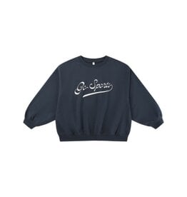 Rylee + Cru Inc. OVERSIZED SWEATSHIRT || GO SPORTS NAVY