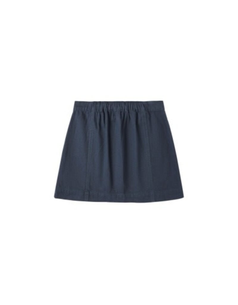 Rylee + Cru Inc. DENVER MINI SKIRT NAVY