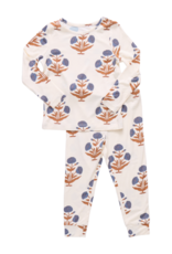Pink Chicken bamboo pj set dandelion