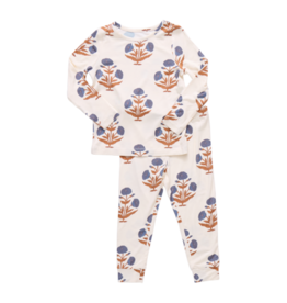 Pink Chicken bamboo pj set dandelion