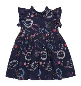 Pink Chicken jennifer dress tic tac toe