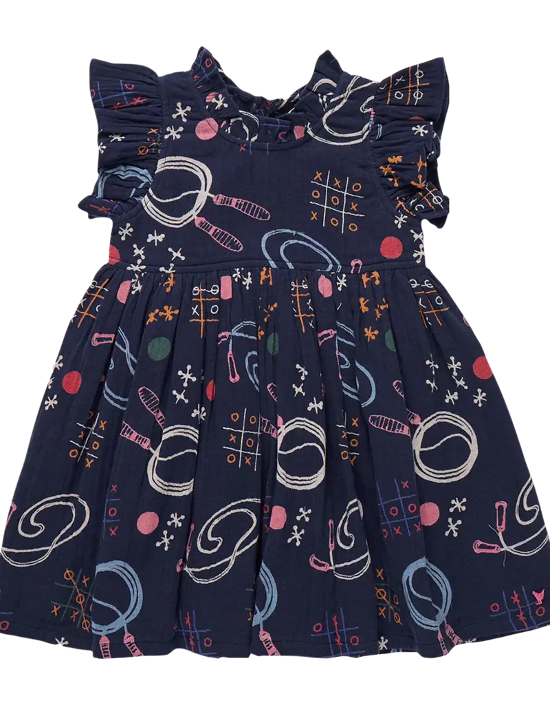 Pink Chicken jennifer dress tic tac toe
