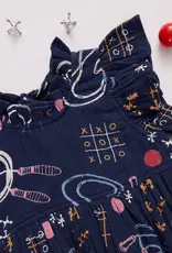 Pink Chicken jennifer dress tic tac toe
