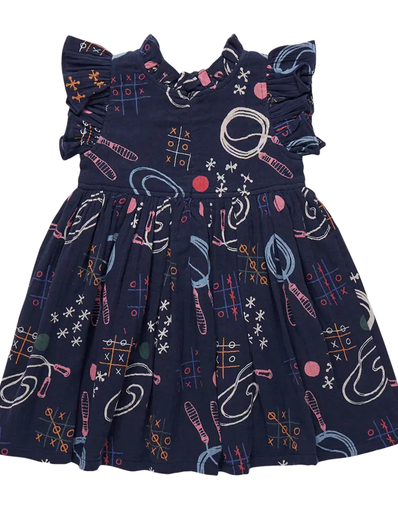 Pink Chicken jennifer dress tic tac toe