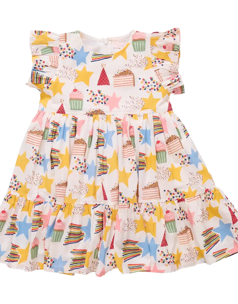 Pink Chicken jennifer dress birthday star