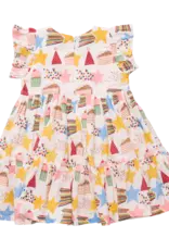 Pink Chicken jennifer dress birthday star
