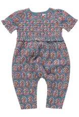 Pink Chicken baby girls raquel jumper blue paisley