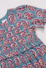 Pink Chicken baby girls raquel jumper blue paisley