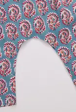 Pink Chicken baby girls raquel jumper blue paisley