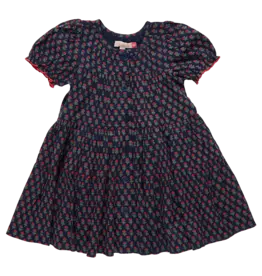 Pink Chicken elizabeth dress navy carnation