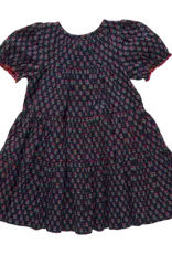 Pink Chicken elizabeth dress navy carnation