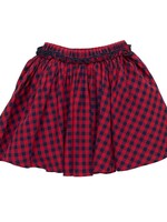 Pink Chicken SALE. gianna skirt red blue check