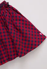 Pink Chicken gianna skirt red blue check