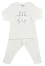 oh baby! 'LIL BRO' FOG 2PC SET CREAM