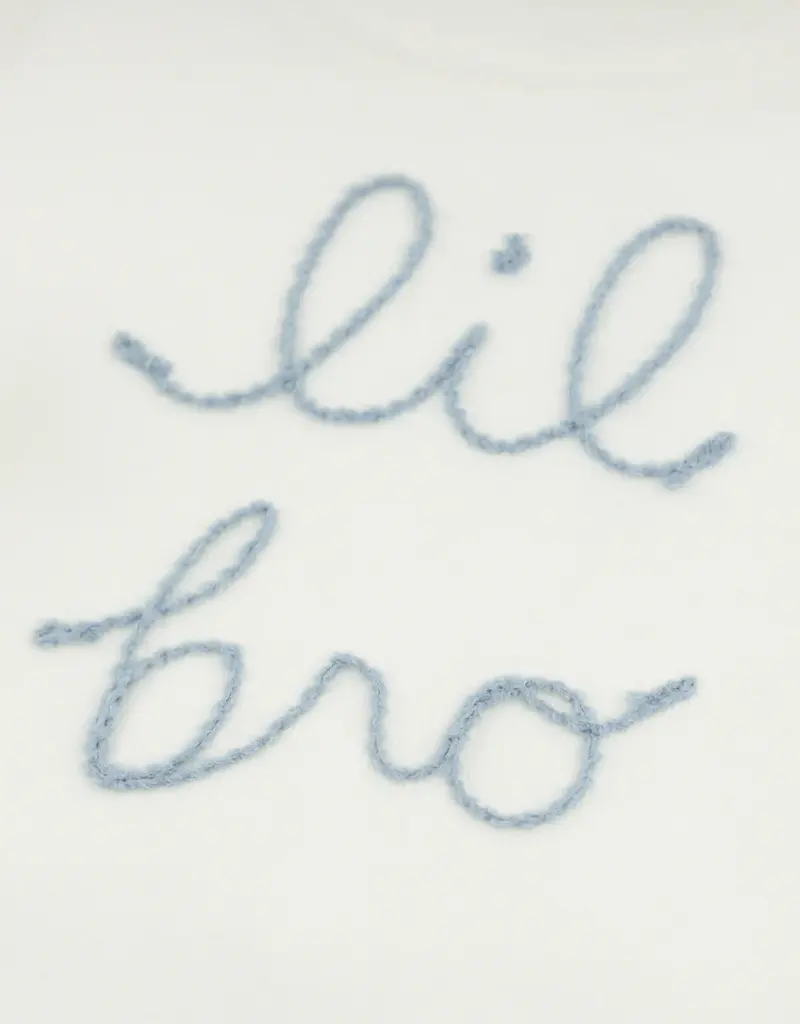 oh baby! 'LIL BRO' FOG 2PC SET CREAM