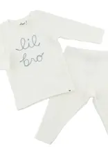 oh baby! 'LIL BRO' FOG 2PC SET CREAM