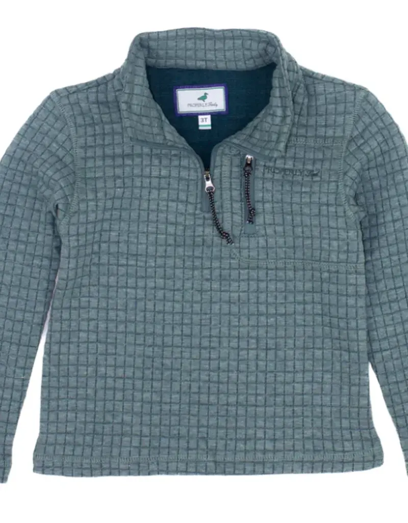 Properly Tied Delta Pullover Brush Green