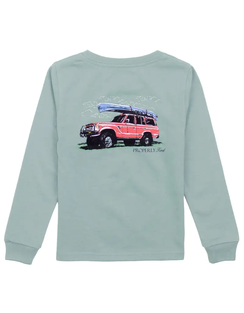 Properly Tied Explorer L/S Tee Fog