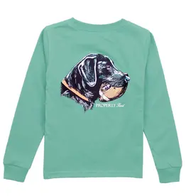 Properly Tied Good Catch L/S Tee Ivy