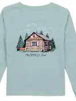 Properly Tied SALE. Cabin L/S Tee Marine Mist