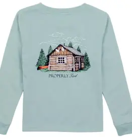 Properly Tied Cabin L/S Tee Marine Mist